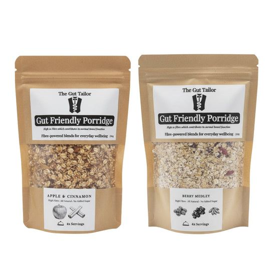 Taster Pack of Gut Friendly High Fibre Porridge Breakfast from The Gut Tailor