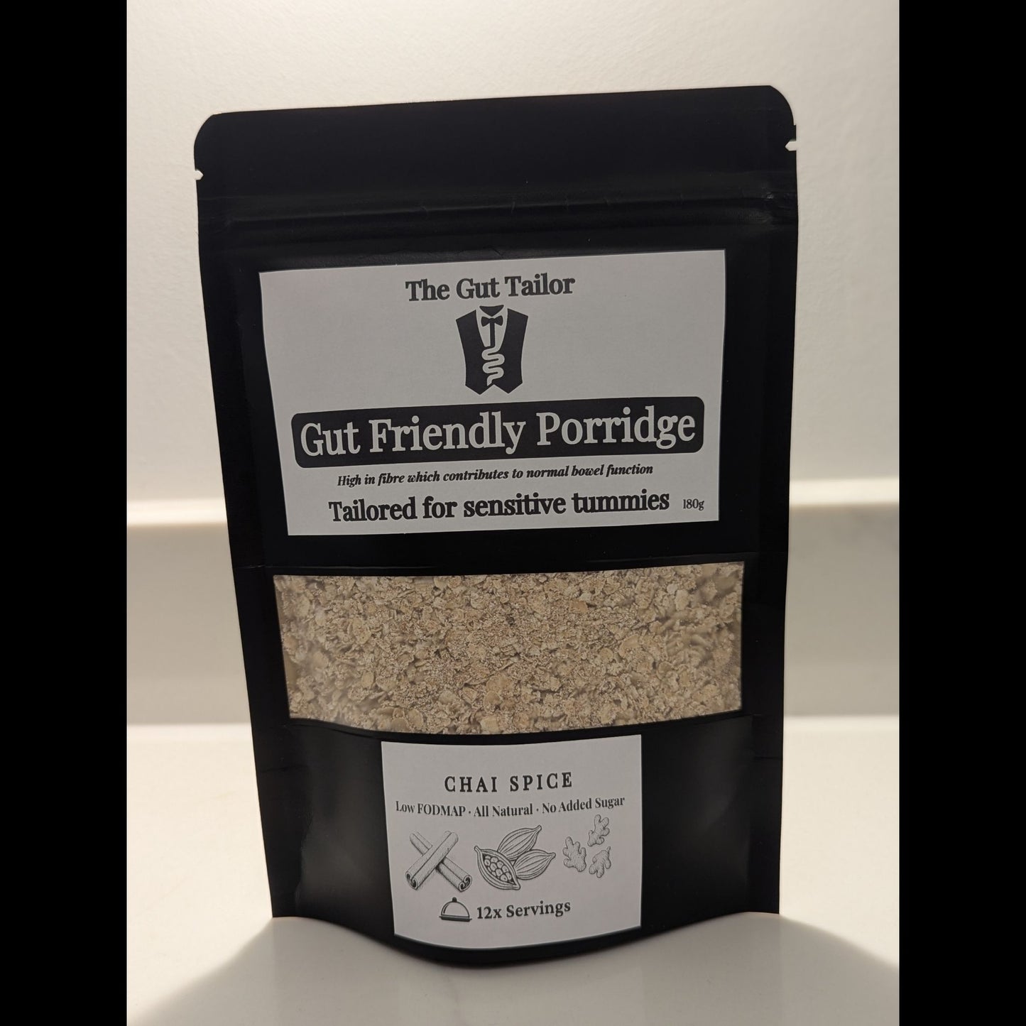 Chai Spiced Oats Taster Pack 200g IBS Friendly for Sensitive Tummies
