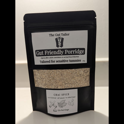 Chai Spiced Oats Taster Pack 200g IBS Friendly for Sensitive Tummies