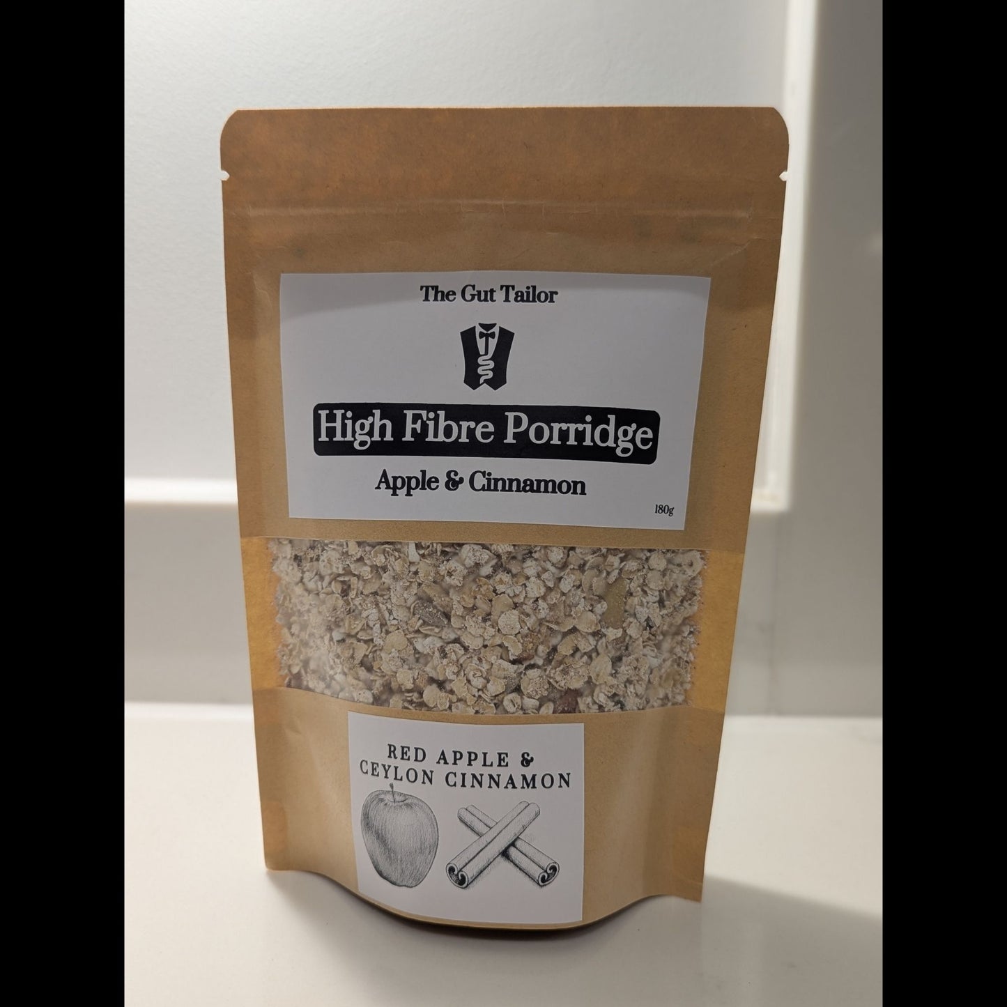 Gut Friendly Porridge Apple Cinnamon Taster Pack High Fibre Breakfast