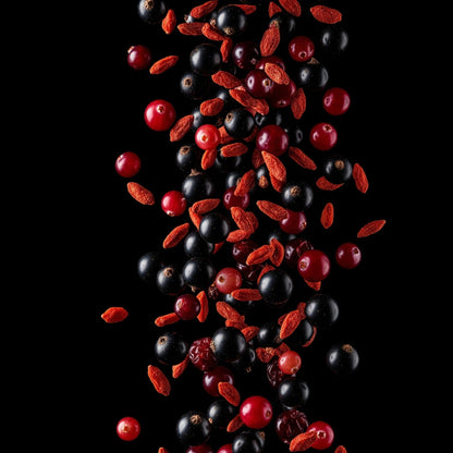 Gut Friendly Porridge chicory root fibre goji berries currant cranberries