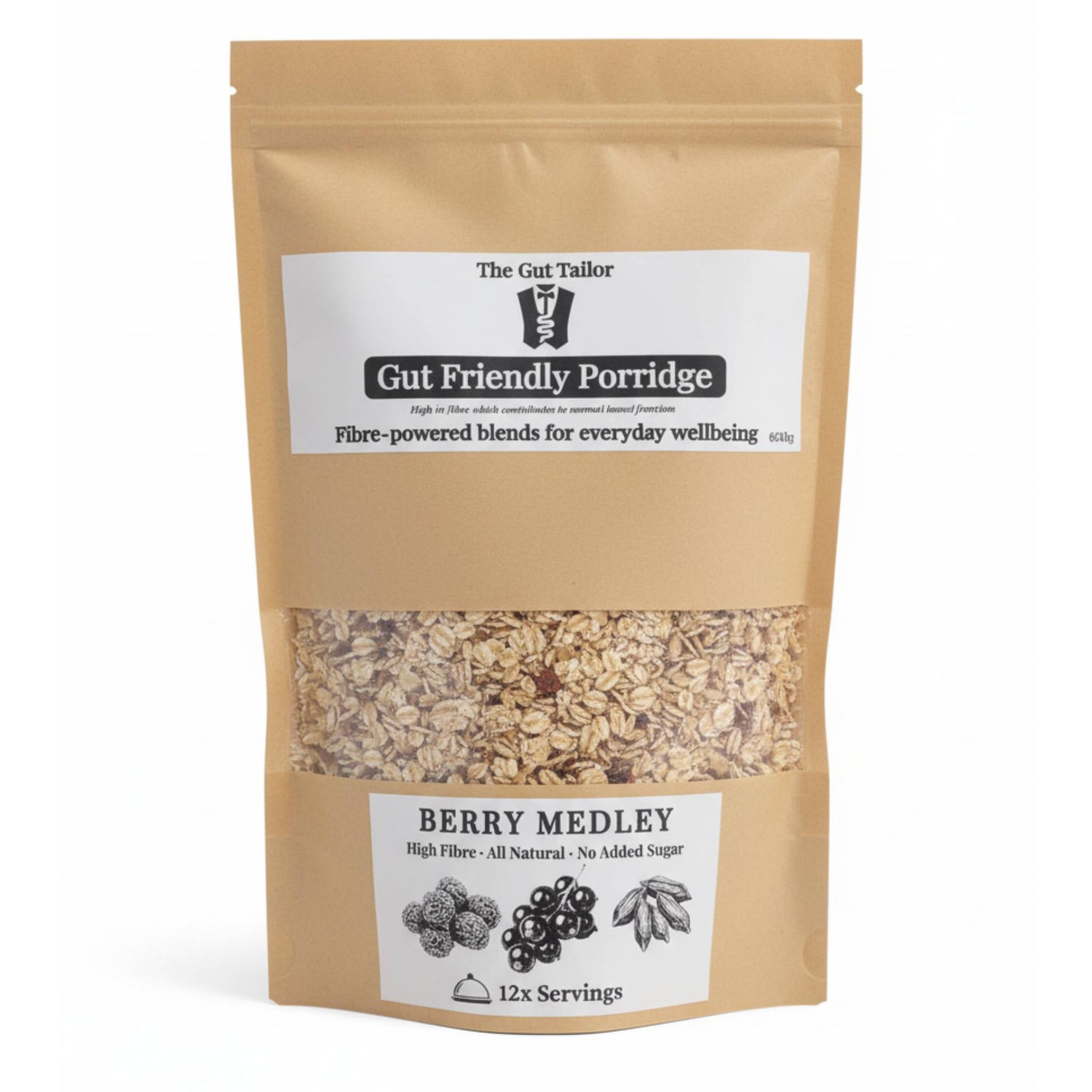 Berry Medley Gut Friendly Porridge for Everyday Wellbeing The Gut Tailor