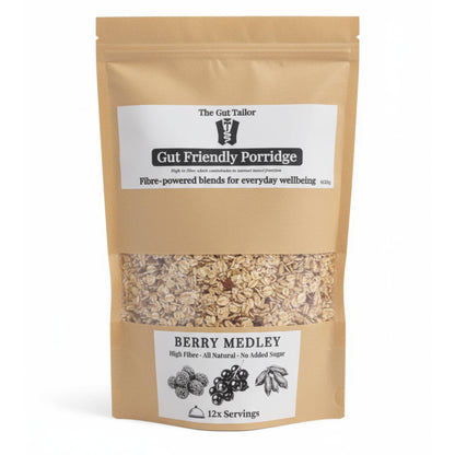 Berry Medley Gut Friendly Porridge for Everyday Wellbeing The Gut Tailor