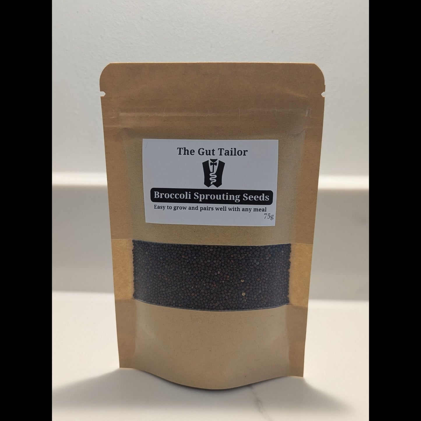 Fresh sprouting broccoli seeds for kitchen gut health high fibre