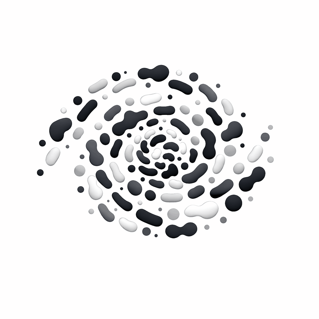 Abstract image of gut microbiome