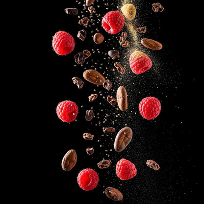 Gut Friendly for sensitive tummies IBS Friendly Bloating remedy breakfast Raspberry & cacao