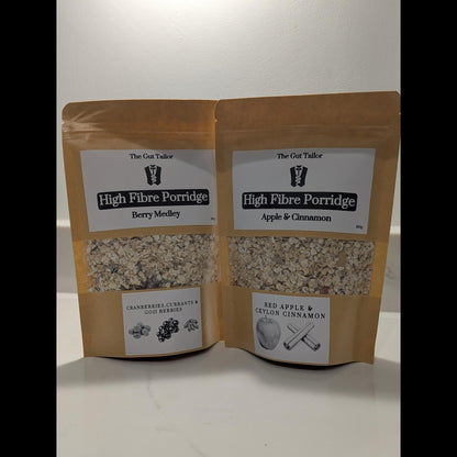 Taster Pack of Gut Friendly High Fibre Porridge Breakfast from The Gut Tailor 