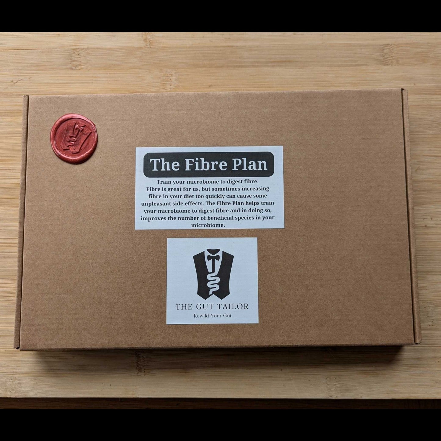 The Fibre Plan box – prebiotic soluble & insoluble fibre supplement for a gentle fibre ramp